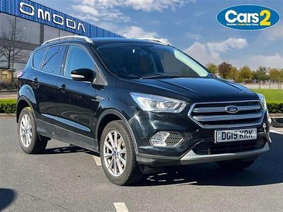 Black Used 2019 Ford Kuga Titanium SUV | £11,190 (Good price)