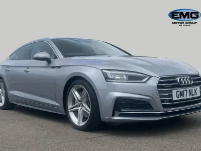 Used Audi A5 Sportback S-Line 190 HP (139 kW) 2017 Silver Hatchback