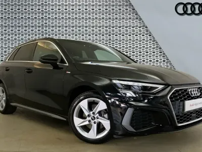Used Audi A3 e-tron S-Line 204 HP (150 kW) 2023 Black Hatchback