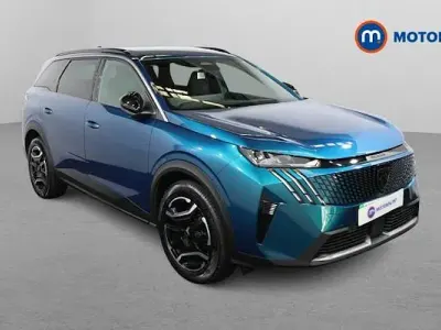 Used Peugeot e-5008 Allure 156 kW (213 HP) 2025 Blue SUV