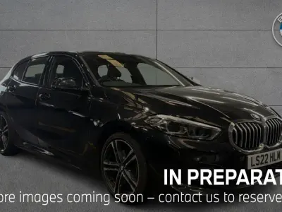 Used BMW 118 M Sport 136 HP (100 kW) 2022 Black Hatchback