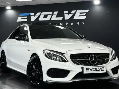 Begagnad Mercedes C43 AMG Premium 2017 Vit Sedan