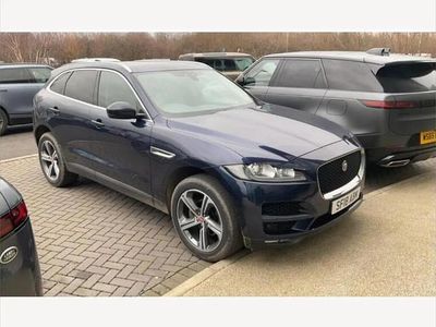 Used Jaguar F-Pace Portfolio 247 HP (181 kW) 2018 Blue SUV