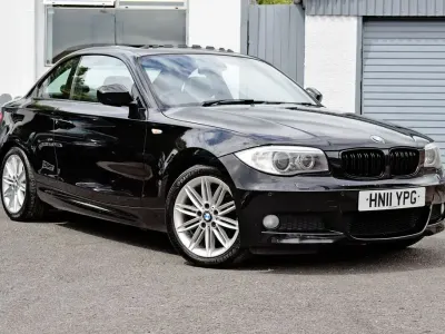 Used BMW 120 Coupé M Sport 170 HP (125 kW) 2011 Black Coupe