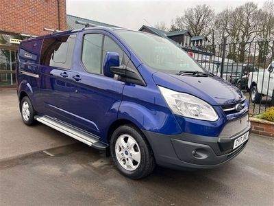 used Ford Transit Custom 2.0 TDCi 290 Limited Panel Van 5dr Diesel Manual L2 H2 (157 g/km, 128 bhp)