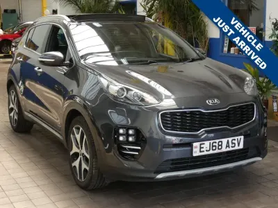 Used Kia Sportage GT-Line S 174 HP (127 kW) 2018 Silver SUV