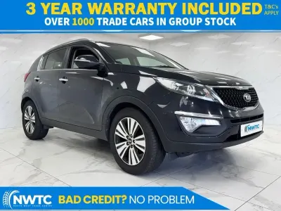 Used Kia Sportage 116 HP (85 kW) 2015 Black SUV