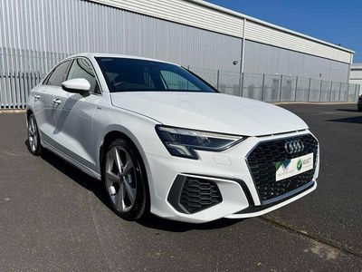 Used Audi A3 S-Line 2022 White Sedan