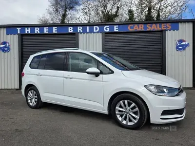 Used VW Touran Family 115 HP (84 kW) 2019 White MPV