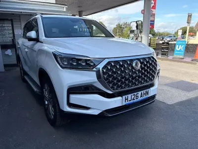 New KGM Rexton 202 HP (148 kW) 2026 White SUV