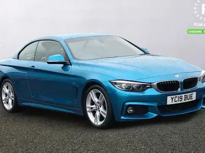 Used BMW 420 Comfort Edition 184 HP (135 kW) 2019 Blue Cabriolet
