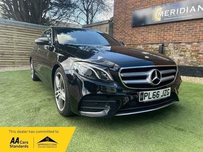 Used Mercedes E220 AMG line 2016 Black Sedan