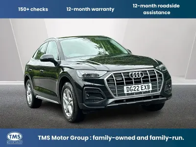 Used Audi Q5 Sportback Sport 204 HP (150 kW) 2022 Black SUV