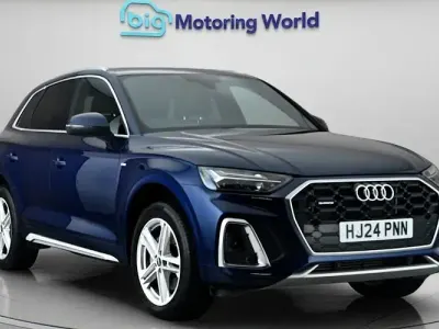 Used Audi Q5 S-Line 299 HP (219 kW) 2024 Blue SUV