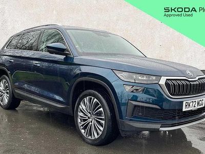 Used Skoda Kodiaq SE L Executive 147 HP (108 kW) 2022 Blue SUV