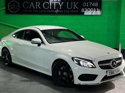 used Mercedes 200 C-Class Coupe (2017/67)CAMG Line 9G-Tronic Plus auto (12/16 on) 2d