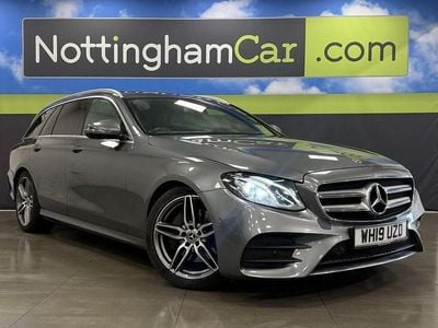 Used Mercedes E200 AMG line 184 HP (135 kW) 2019 Grey Estate