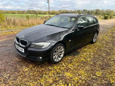 Used BMW 318 143 HP (105 kW) 2009 Black Estate