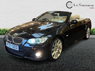 Black Used 2007 BMW 325 Cabriolet M Sport Cabriolet | £4,450