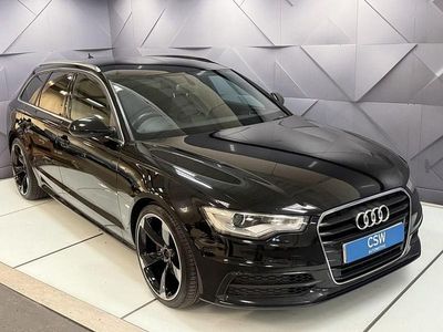 Used Audi A6 S-Line 177 HP (130 kW) 2012 Black Estate