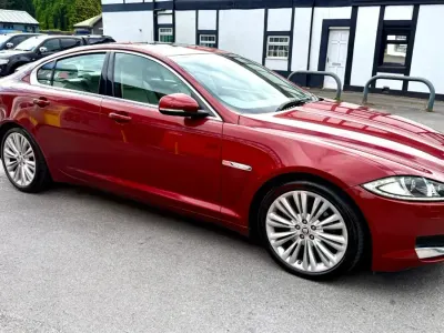 Second-hand Jaguar XF Portfolio 2012 Roșu Berlinǎ