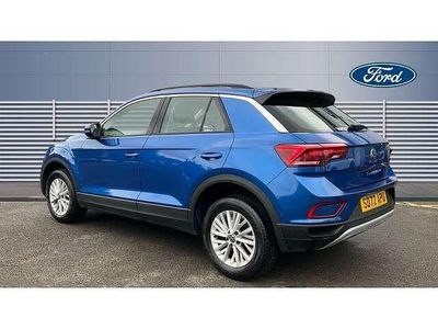 Used VW T-Roc Life 150 HP (110 kW) 2022 Blue SUV