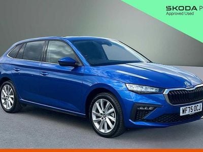 Used Skoda Scala SE L 116 HP (85 kW) 2025 Metallic  race blue Hatchback