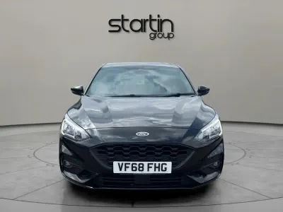 Używany Ford Focus ST-Line 123 KM (90 kW) 2019 Czarny Hatchback