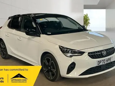 Used Vauxhall Corsa Elite 100 HP (73 kW) 2020 White Hatchback