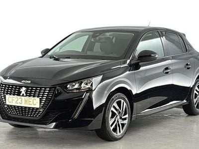 Used Peugeot 208 Allure+ 131 HP (96 kW) 2023 Black Hatchback