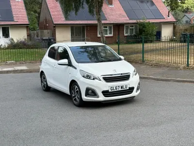 Used Peugeot 108 Allure 2017 White Hatchback