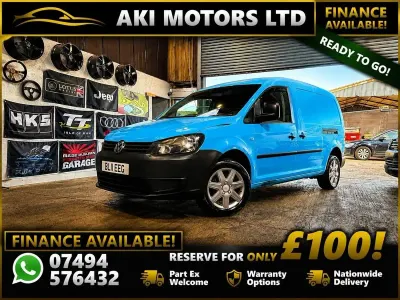 Used VW Caddy 102 HP (75 kW) 2011 Blue MPV