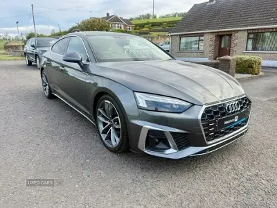 Used Audi A5 S-Line 2022 Grey Coupe