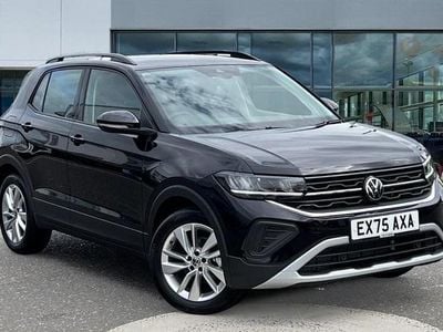 Deep black pearl New 2025 VW T-Cross Life SUV | £23,068 (Good price)