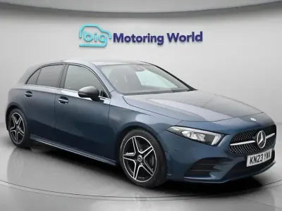 Used Mercedes A200 Executive 163 HP (119 kW) 2023 Blue Hatchback