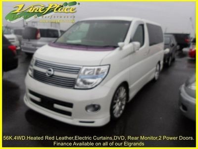 used Nissan Elgrand 3.5 Highway Star Red Leather Premium Edition, Auto, 8 Seats
