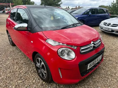 Used Citroën C1 Flair 68 HP (50 kW) 2015 Red Hatchback