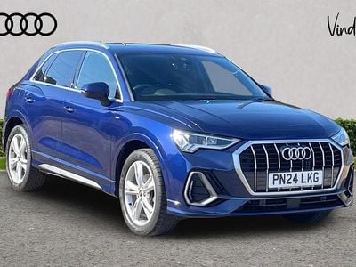 Used Audi Q3 S-Line 147 HP (108 kW) 2024 Blue SUV