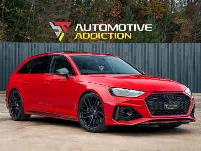 Used Audi RS4 Advanced 450 HP (330 kW) 2020 Red Estate