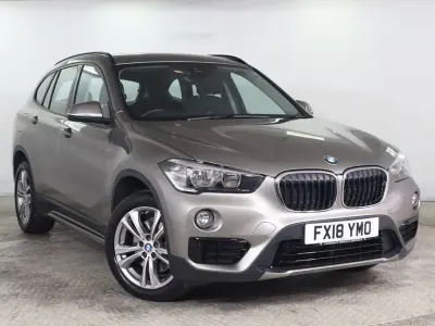 Used BMW X1 Sport Line 190 HP (139 kW) 2018 Silver SUV