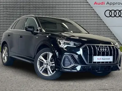 Used Audi Q3 S-Line 150 HP (110 kW) 2022 Black SUV