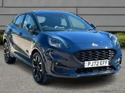 Begagnad Ford Puma ST-Line X 123 HK (90 kW) 2022 Blå SUV