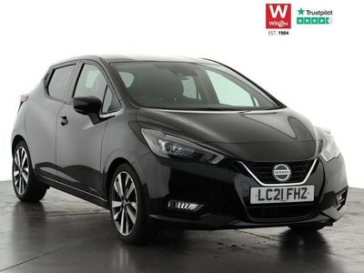 Black Used 2021 Nissan Micra S Hatchback | £13,095 (Fair price)