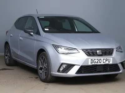 Used Seat Ibiza XCELLENCE 116 HP (85 kW) 2020 Silver Hatchback