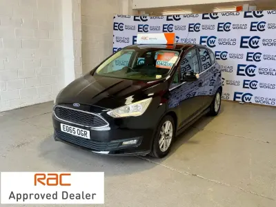 Used Ford C-MAX Zetec 125 HP (91 kW) 2015 Black MPV
