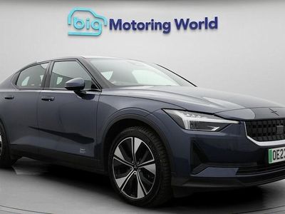 Begagnad Polestar 2 Long Range Single Motor 169 kW (231 HK) 2022 Blå Halvkombi