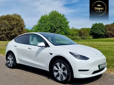 Used Tesla Model Y Long Range AWD 378 kW (514 HP) 2022 White SUV
