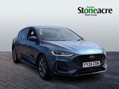 Używany Ford Focus ST-Line 123 KM (90 kW) 2024 Niebieski Hatchback