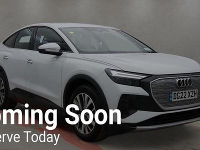 Used Audi Q4 e-tron Sport 150 kW (204 HP) 2022 White SUV