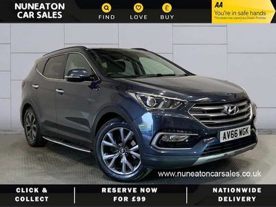 used Hyundai Santa Fe 2.2 CRDi Blue Drive Wiggins Ed 5dr [7 Seats]